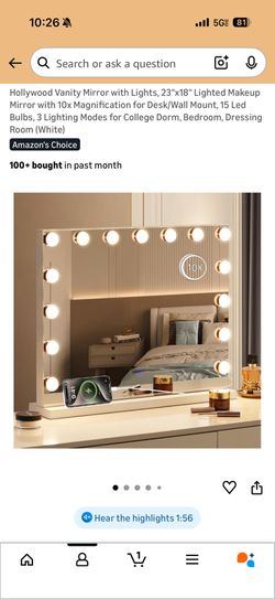 Brand New Vanity Mirror In Box