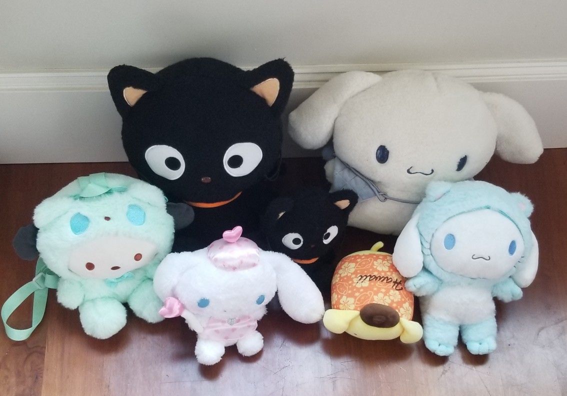 Hello Kitty Friends Plush Toys $60