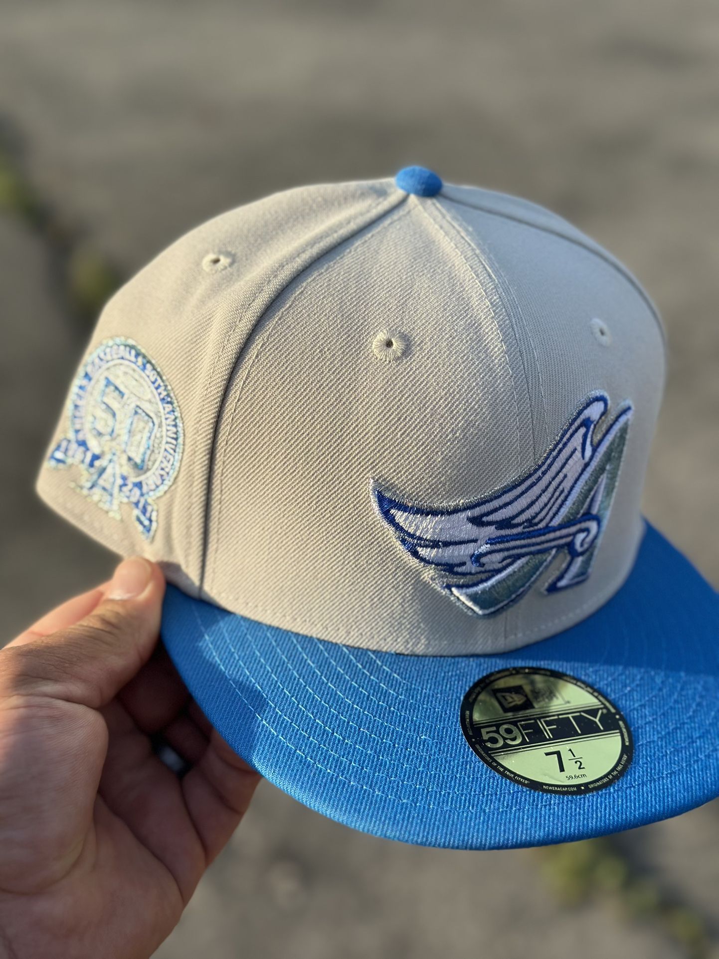 New Era 59Fifty Fitted Anaheim Angels "NFT 7 1/2 And 7 5/8