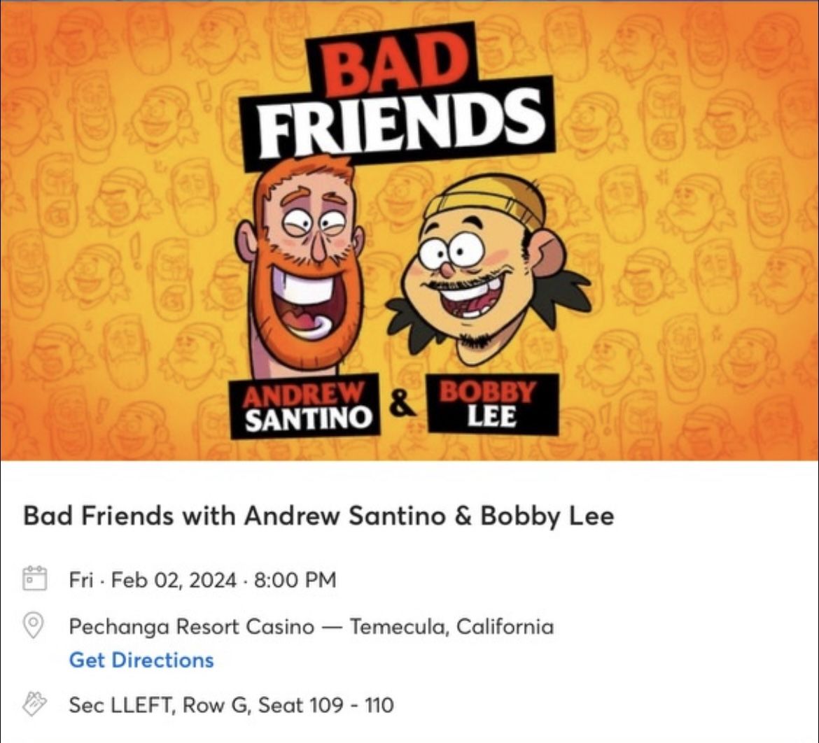 Bad Friends Comedy Show