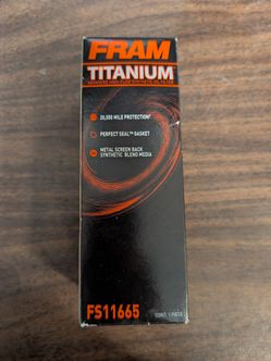 FRAM Titanium Synthetic Oil Filter FS11665 - Brand New