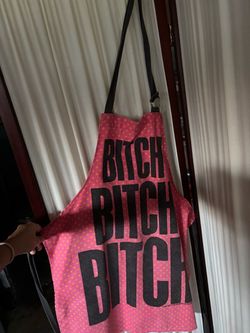 Novelty Graphic Print Kitchen Apron
