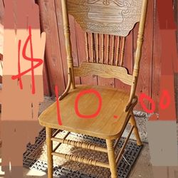 MALAYSIA wood Chair  $10.