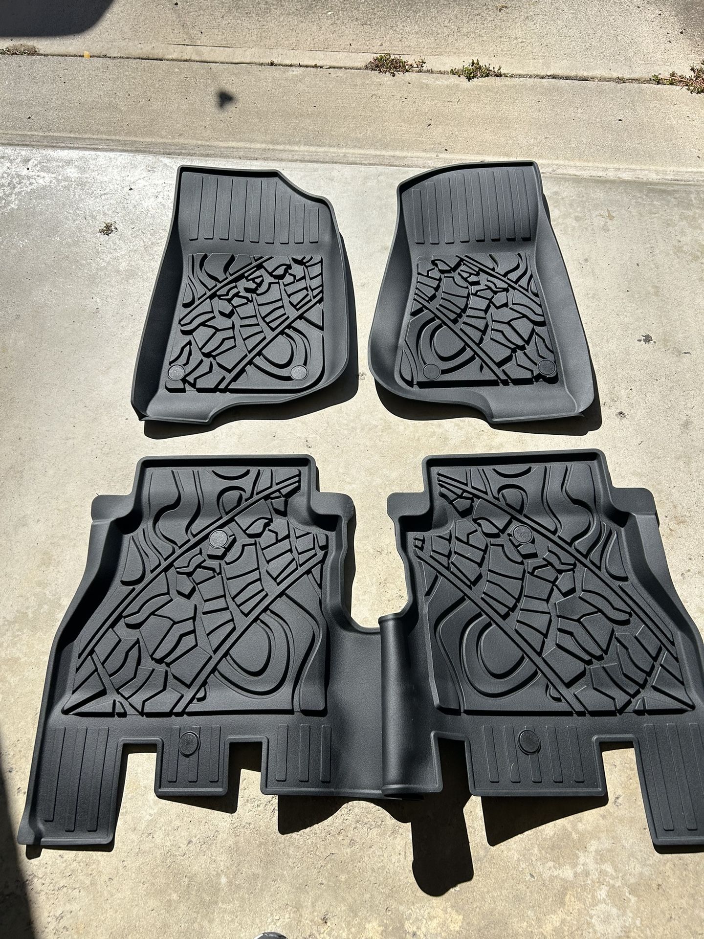 Jeep Wrangler JK & JL Floor Mats Front And Back