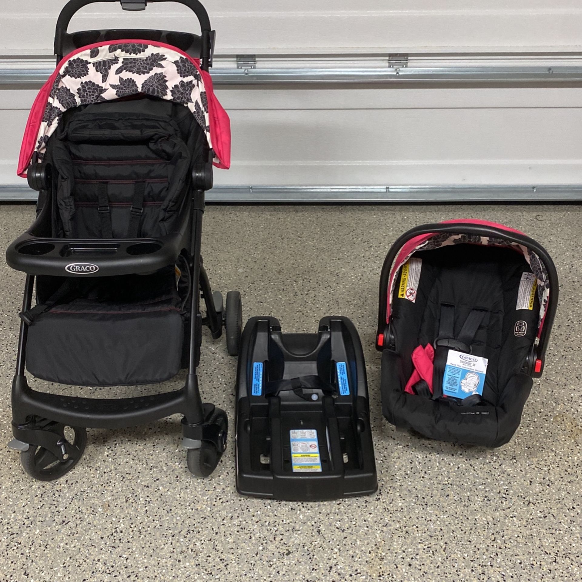 Grace Snugride 30 Infant Car seat With Stroller