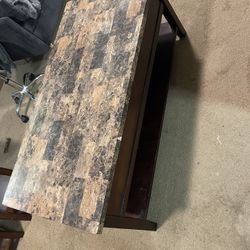 coffee table and side tables