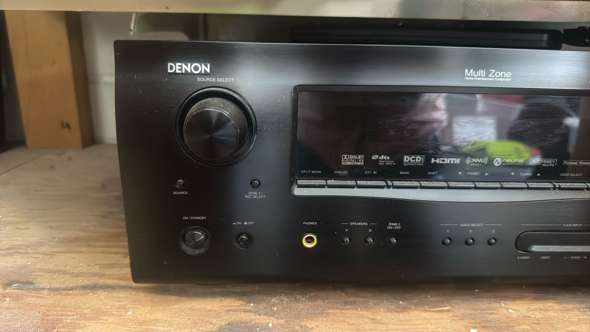 Denon Amp Reciever BOSE ACOUSTIMAS 7