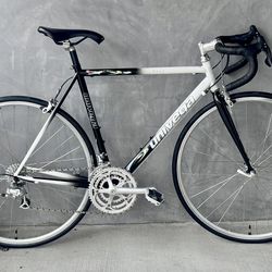 Univega Columbus Steel Road Bike 56cm Medium Large Campagnolo Clean Tuned Ready