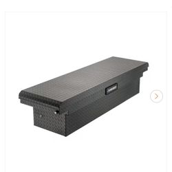 Husky 71 in. Graphite Aluminum Full Size Low Profile Crossover Truck Tool Box  