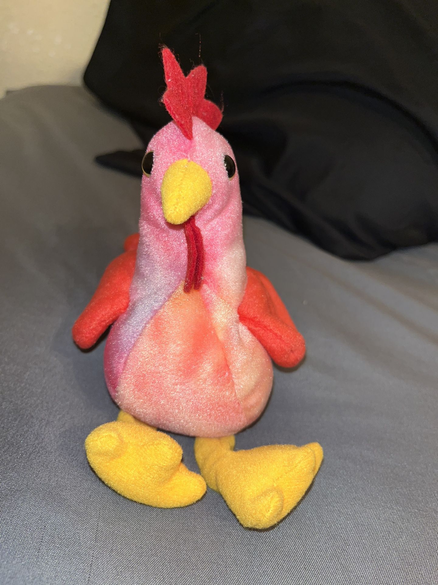 COLLECTIBLE Ty Beanie Baby Strut The Rooster 1996 Rare