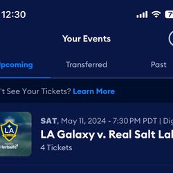 LA Galaxy Vs Real Salt Lake 5/11/24 Saturday 