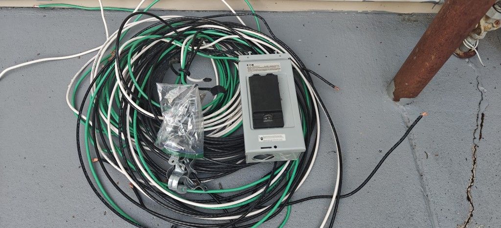 Free Electric Wire & Shut Off Switch