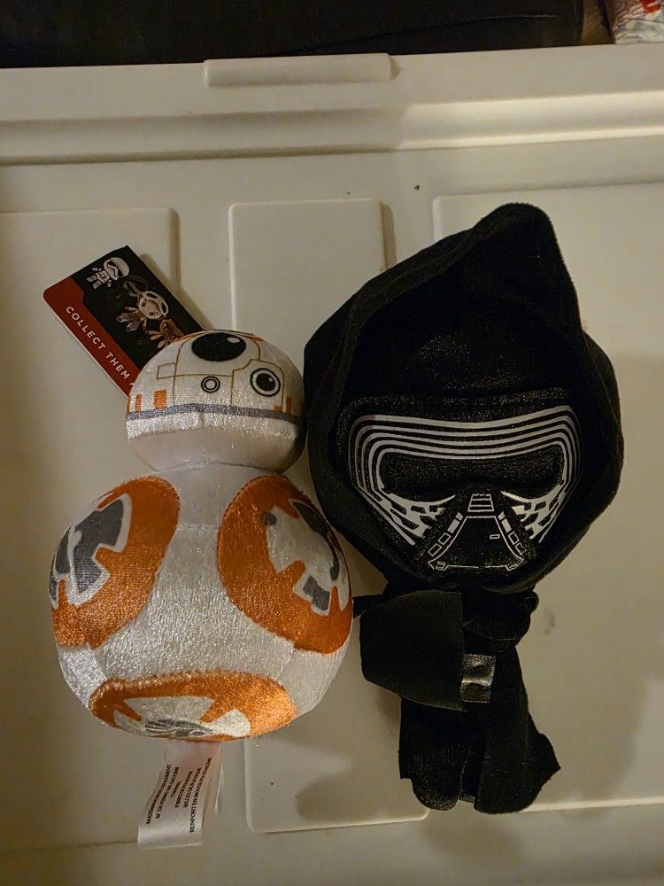 2017 Funko Disney Star Wars Plushies Lot