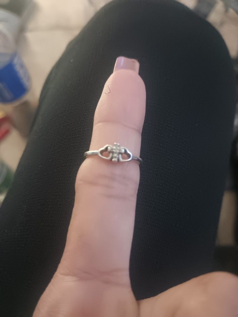 Ring Size 4 Sterling Silver 925