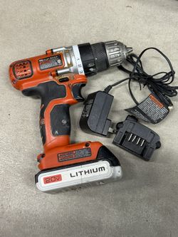 Black&Decker 20V Max Drill/Driver LDX120