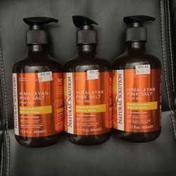 3-Natural Solutions Hand Soap Himalayan pink salt