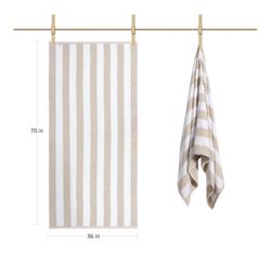8 Large Oversized Beach Towel - Big Cotton 36 x 70 