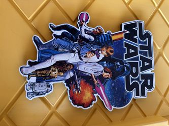 Star Wars Wood Frame Wall