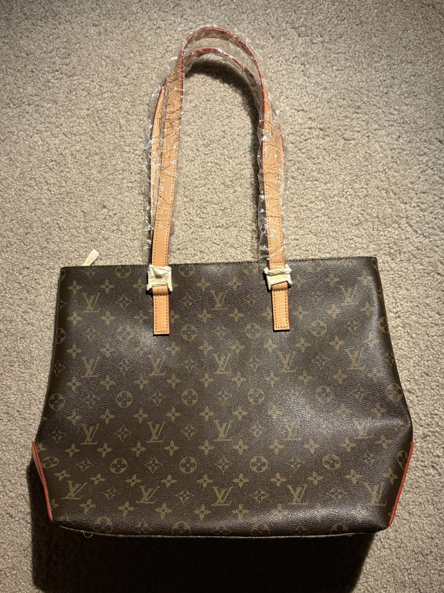 Louis Vuitton Monogram Cabas Mezzo Tote Bag