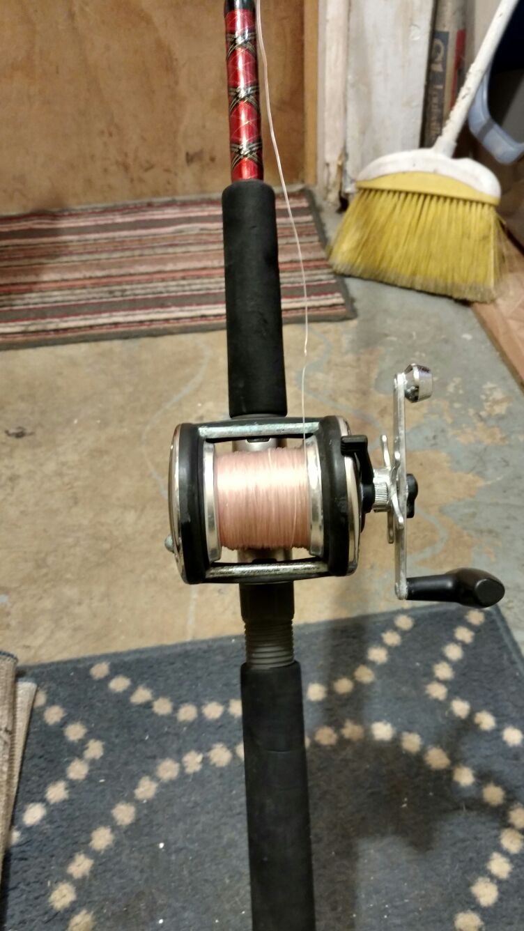 Pflueger Contender rod and reel