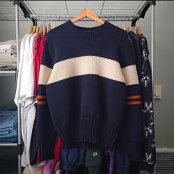 Abercrombie and Fitch Men’s Wool Chunky Knit Crewneck Size XL
