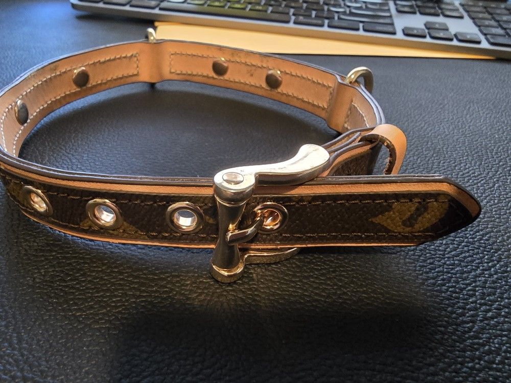 Blu & Ben Soft Leather Durable Dog Collar 