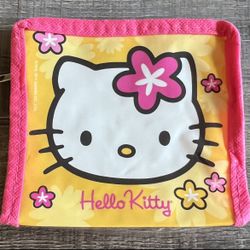 Pink Sanrio Hello Kitty Zippered Bag