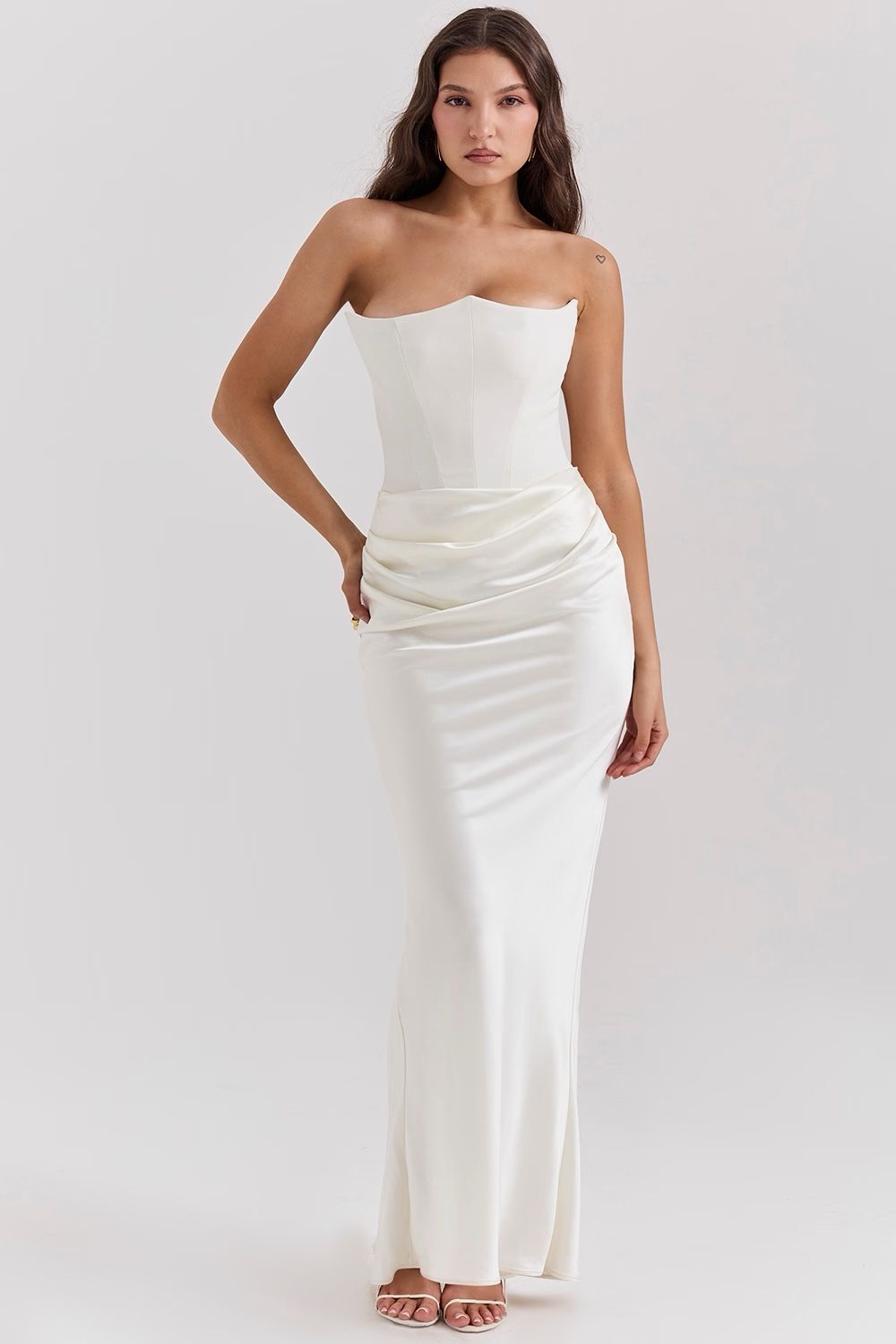 ✨ BRAND NEW House of CB “Persephone” Ivory Wedding Dress – Size Small ✨