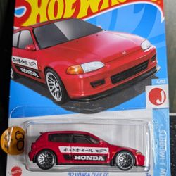 Hot Wheels 92 HONDA CIVIC EG