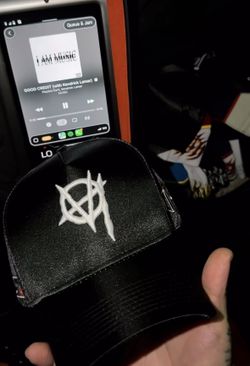 KTH KTHLA Kill The Hype LAnarchy Satin SnapBack, Gas, NWT ♠️