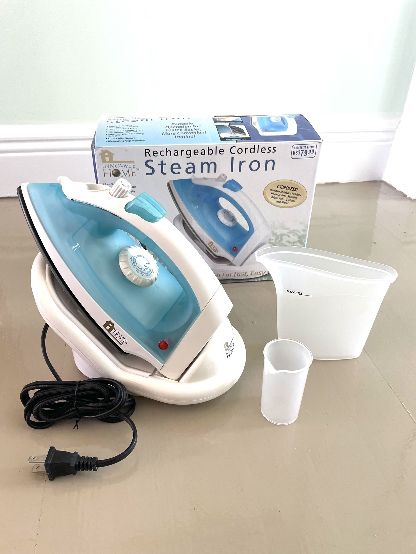 Iron Innovage Home Cordless Steam w/ Stand