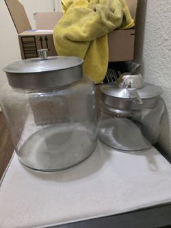 Glass jars