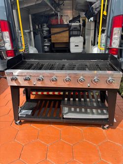 2 Propane Gas 8 Burner Grills