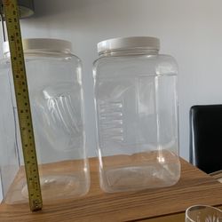 Cookie Jars Plastic Containers Food Storage Pet Food Storage 