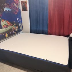 Nectar Queen Cooling Mattress With Bed Frame