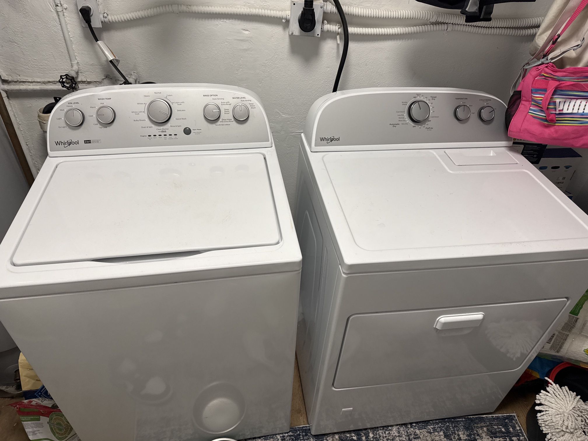 Whirlpool Washer And Dryer Set