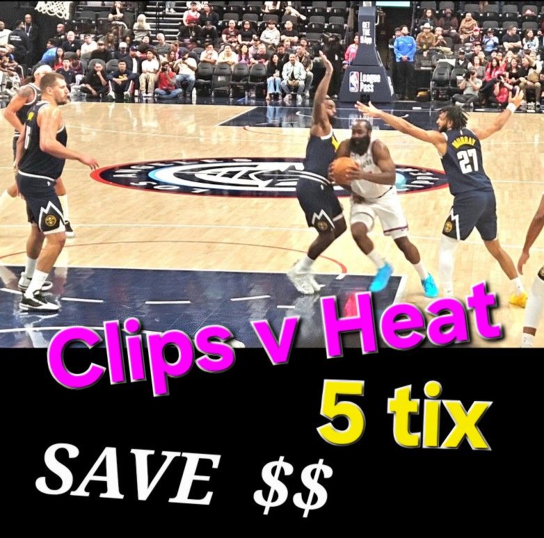 Clippers Tickets 
