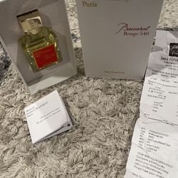 Maison Francis Kurkdjian Paris Baccarat Rouge 540 Eau De Parfum 2.4 oz