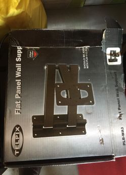 Flat panel wall support.tv mount