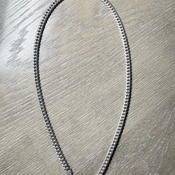 Solid Silver Miami Cuban Link Chain 22” 2.1 Oz 6.2mm 