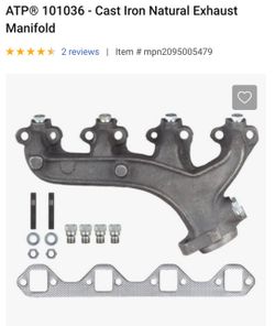 302/351 W ATP 101036 Cast Iron Exhaust Manifold