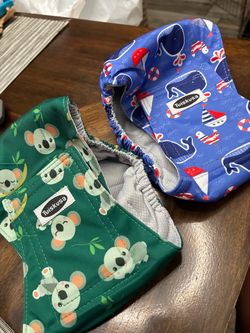 Tuiskusa Reusable Cloth Diapers – Set of 2 Small