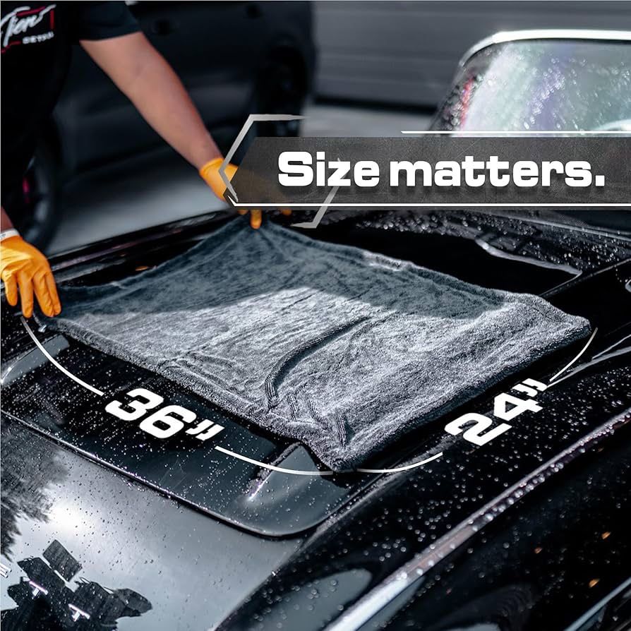 Blackline Microfiber Towel