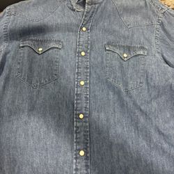 Men’s Ralph Lauren Denim Western Shirt 