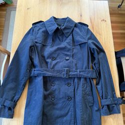 Women Black Trench Coat- Bitten by Sarah Jessica Parker 