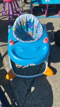 Baby Eeinstein Walker Blue green Turtle 