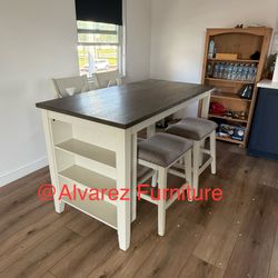 Counter Height Dining Table Set 