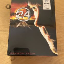 24  Season Four DVD Set Sealed 
