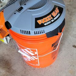 Wet Dry Power Back Buckethead With Hose