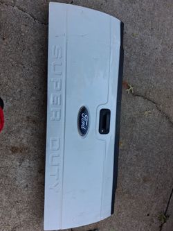 Ford Super Duty Tailgate White OEM